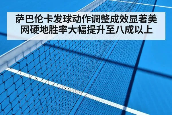 hard court tennis match